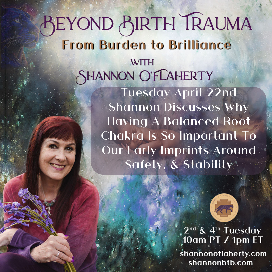 Shannon Discusses Why Having A Balanced Root Chakra Is So Important to Our Early Imprints Around Safety & Stability