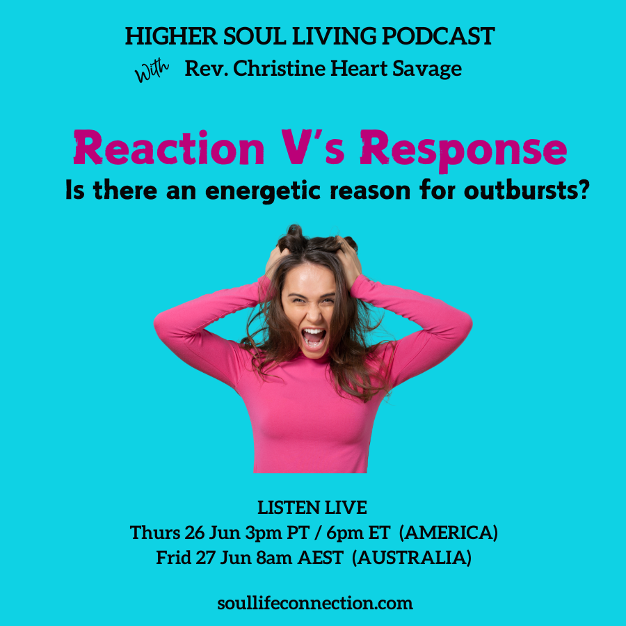 Reaction V's Response... is there is an energetic reason for outbursts!