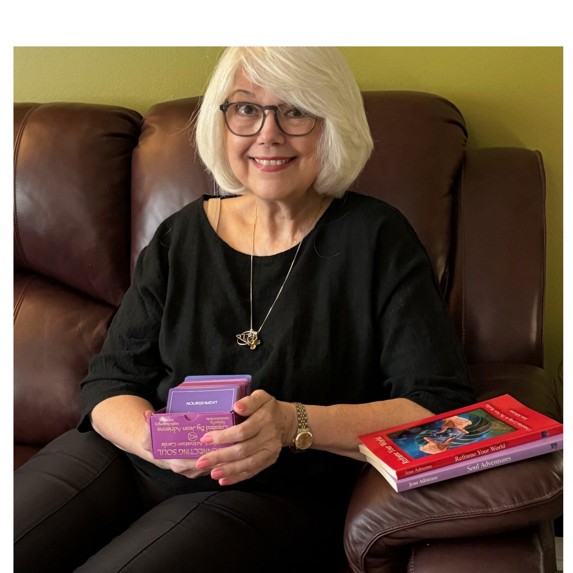 Guest Jean Adrienne talks about world change & finding answers from inner self