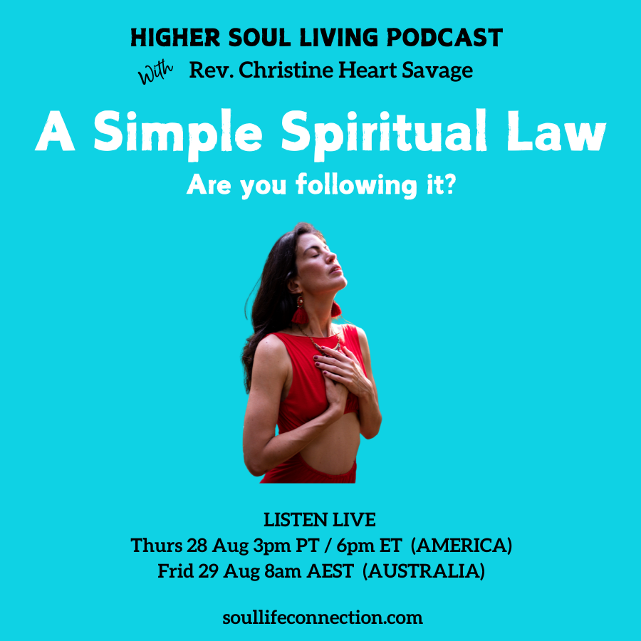 A Simple Spiritual Law... Are you following it?