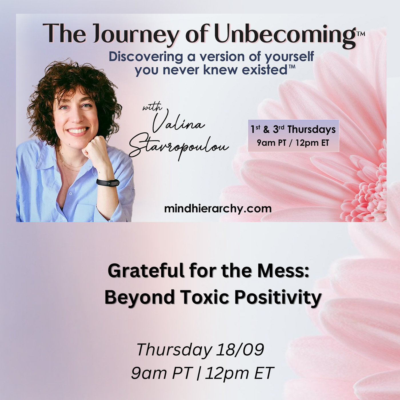 Grateful for the Mess – Beyond Toxic Positivity