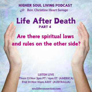 life after death higher soul living