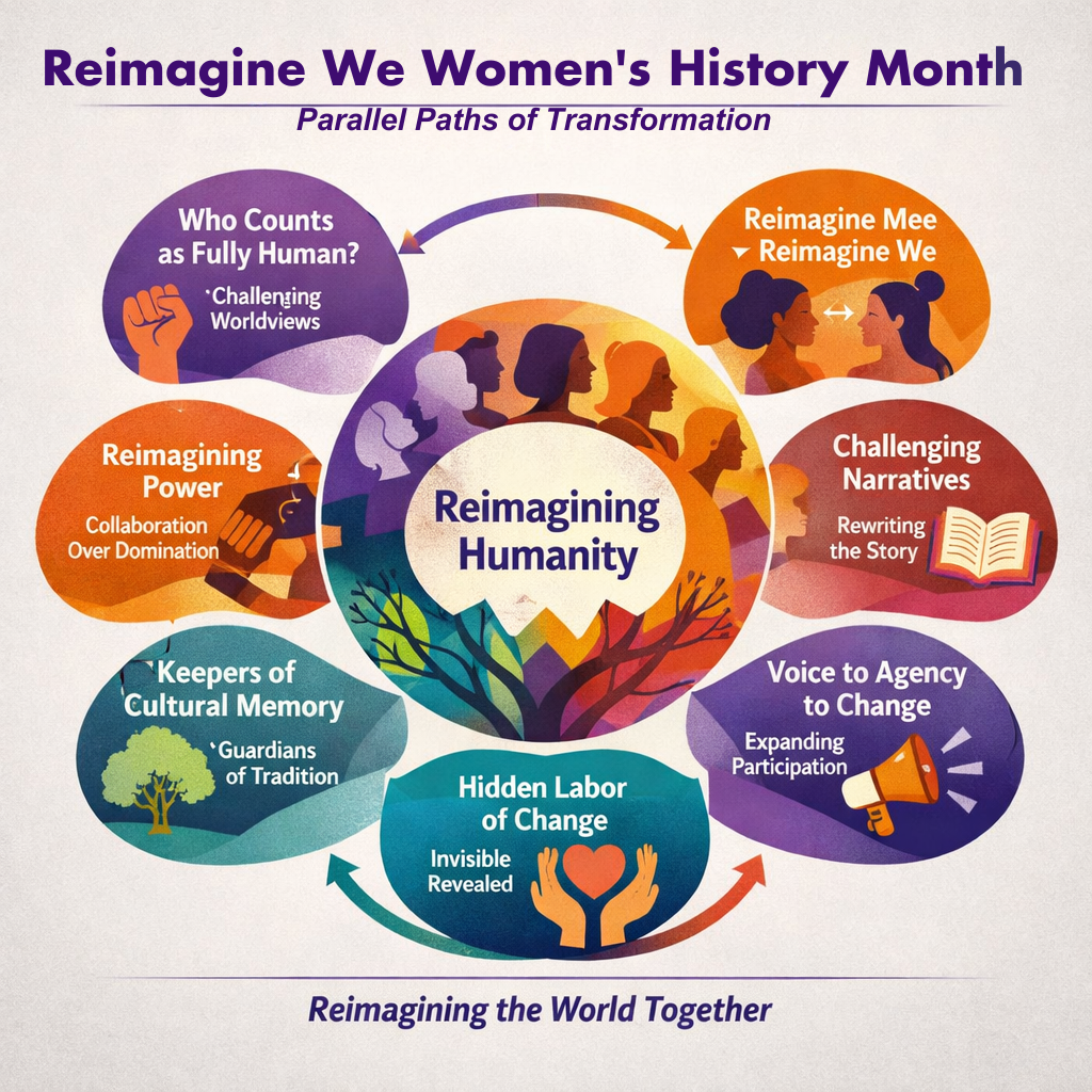 Reimagine We Womens History Month Parallel Paths of Transformation