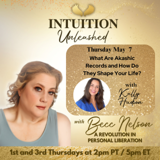 Akashic Records podcast episode with Kally Hudson and Becc Nelson about patterns and life experiences