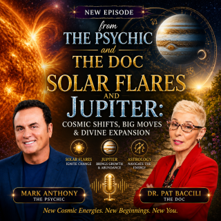 the psychic and the doc the power of Jupiter and June and solar flares