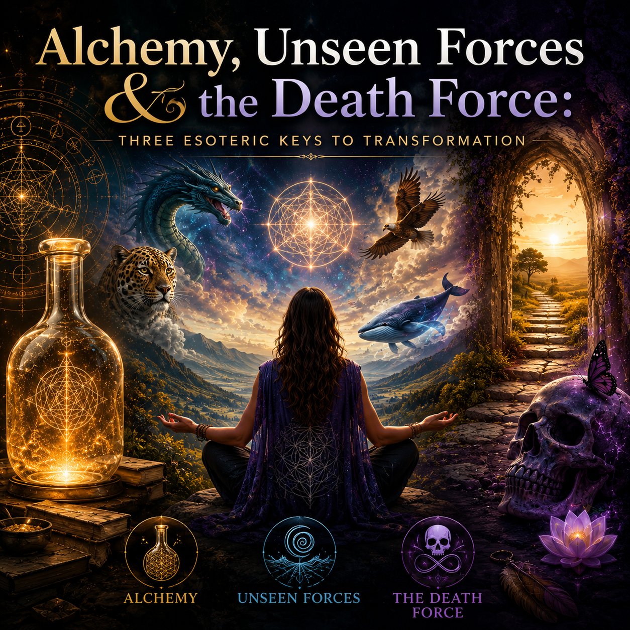 Alchemy, Unseen Forces & the Death Force: Three Esoteric Keys to Transformation