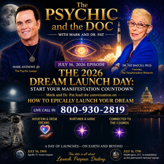 the psychic and the doc mark anthony drpat baccili launch your dream2
