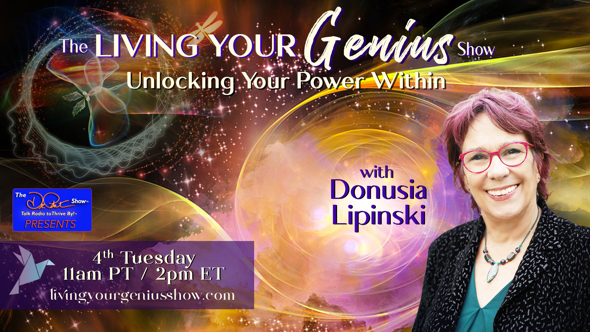 The Living Your Genius™ Show with Donusia Lipinski: Unlocking Your Power Within